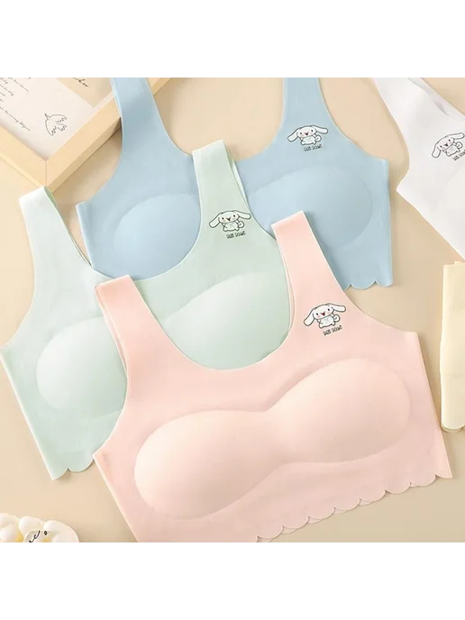 Комплект белья девочковый нейлоновый халтер, вариант, фото 7