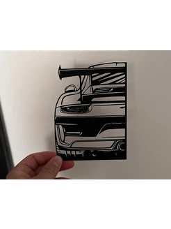 Настенный декор силуэт Porsche