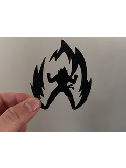 Силуэт Гоку Dragon Ball Z