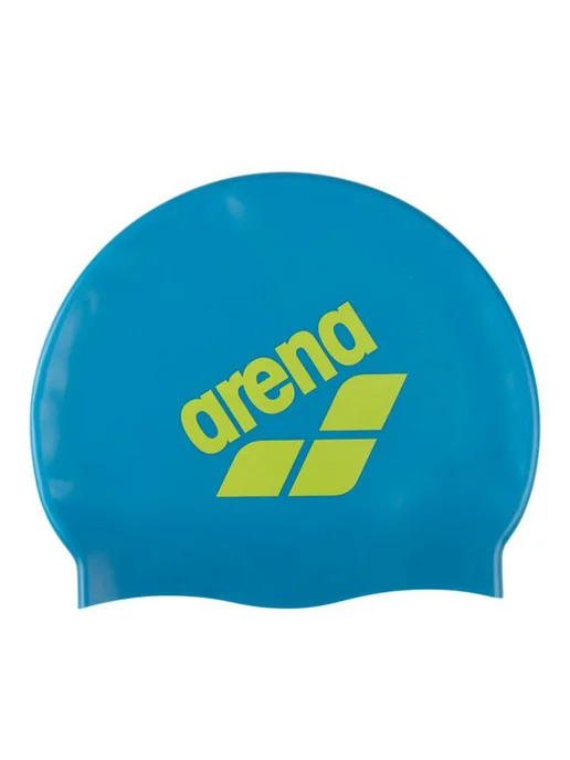 arena Шапочка для плавания Big Logo Cap, голубой, фото 2