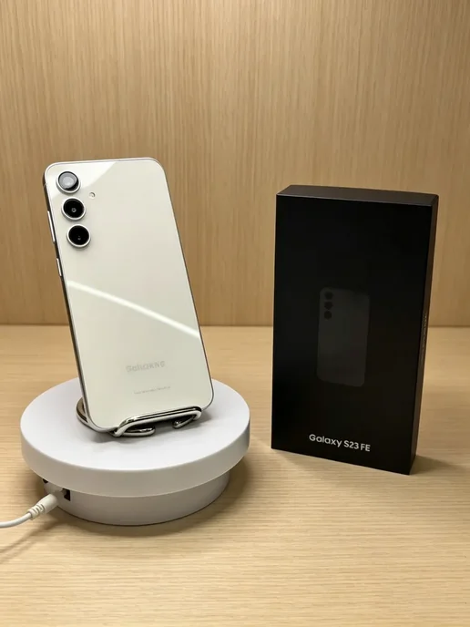 Смартфон Samsung S23 Fe 8/256 ГБ, белый, фото 3