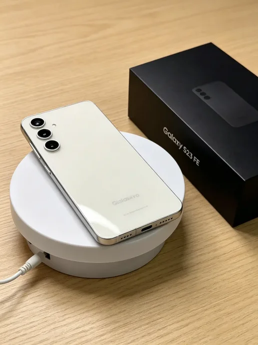 Смартфон Samsung S23 Fe 8/256 ГБ, белый, фото 4