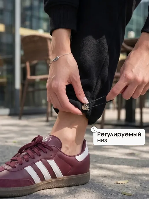 МИАЛИАКИ Костюм спортивный на молнии с капюшоном, черный, фото 6