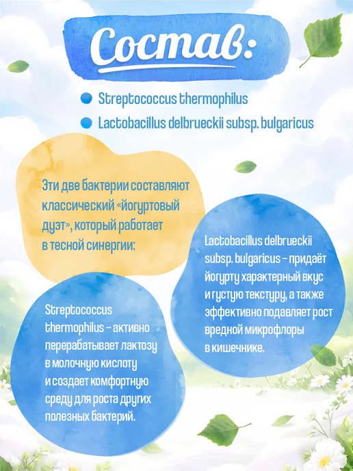 Закваска для йогурта Свой Йогурт сухая 10 порций, вариант, фото 3