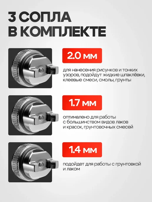 SCHWARZ Краскопульт аккумуляторный с 2 АКБ, вариант, фото 6