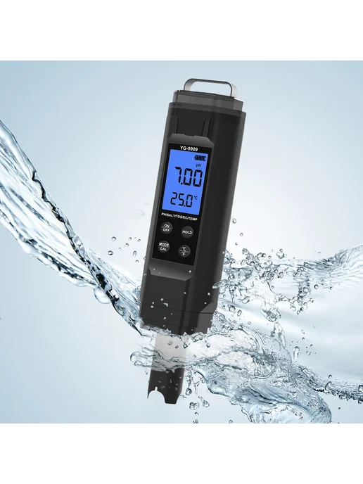 5в1 портативный тестер воды pH, EC, TDS, Temp, SAL, вариант, фото 2
