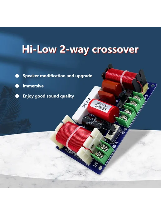 Aideepen 2 Way 3 Way Crossover 250 Вт 2 Way Crossove, 250 Вт