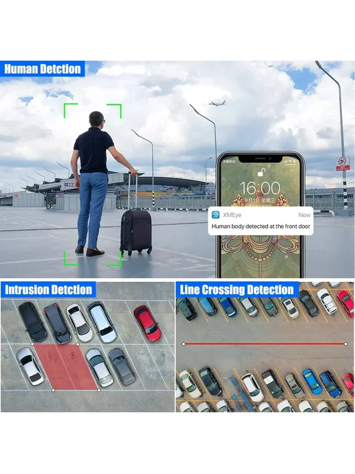 USAFEQLO 6204 08 16LME 5MP гибридный видеорегистратор 4 кана, 8CH, фото 5