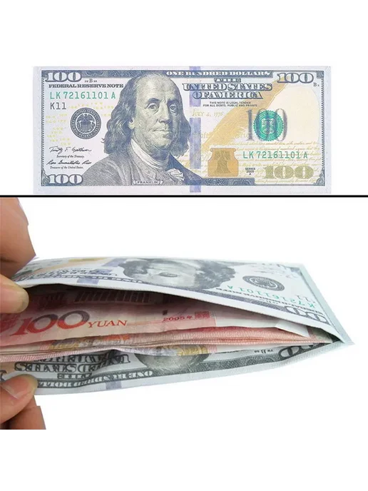 ISKYBOB Держатель для денег New Dollor 100, вариант, фото 2