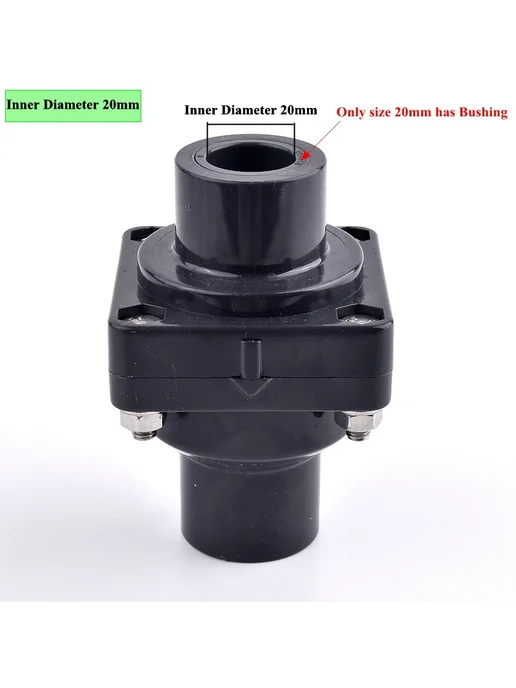 SgooHan Односторонний обратный клапан UPVC 20-110 мм ID 20mm, 20mm