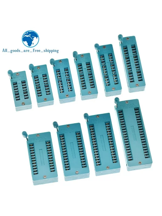 TZT универсальная тестовая розетка ZIF IC 3PCS, 32Pin, 3 шт, фото 7