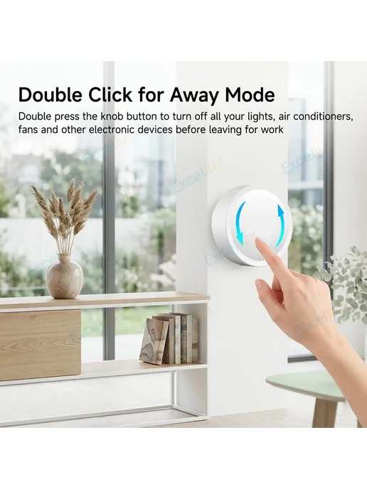 Excellux ZigBee 3.0 умная ручка-переключатель 1PCS Zigbee, 1 шт, фото 6