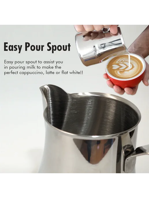PERFFEE Кувшин для молока из нержавеющей стали 300 450 700 м, 700 м, фото 3