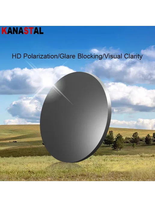 KANASTAL Поляризованные линзы для очков 1.56 1.61 1.67 G15 G, зеленый, фото 3