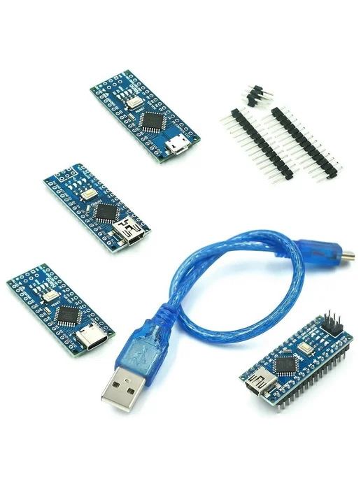 SIMPLE ROBOT Красный контроллер для Arduino CH340 For arduin, красный, фото 2