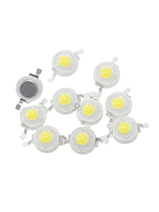 QINGYING 10x Светодиод 1W Warm White 3000K, 1 Вт, фото 4