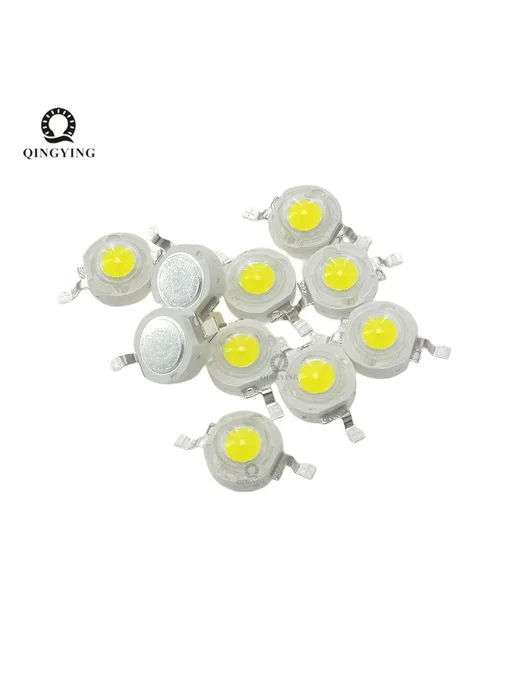 QINGYING 10x Светодиод 1W Cold White 10000K, 1 Вт, фото 2
