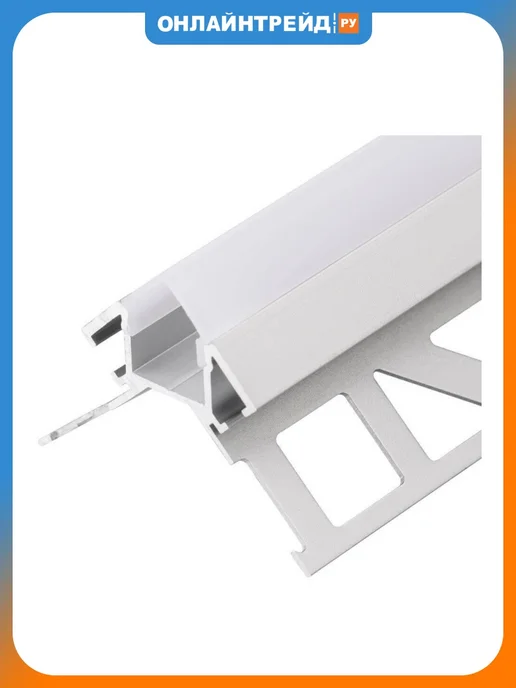 Arlight Профиль ARH-DECORE-S12-EXT-2000 ANOD, белый