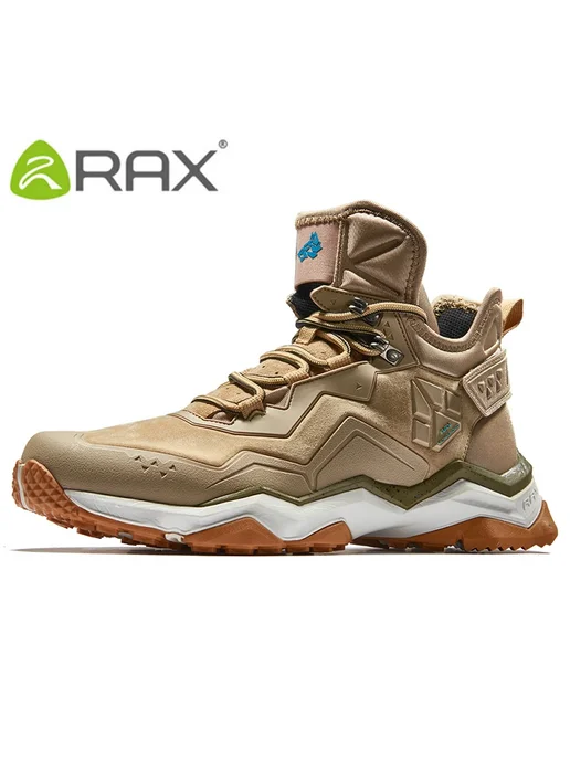 RAX RAX мужская непромокаемая походная обувь из воловьей кожи, т, коричневый, фото 3