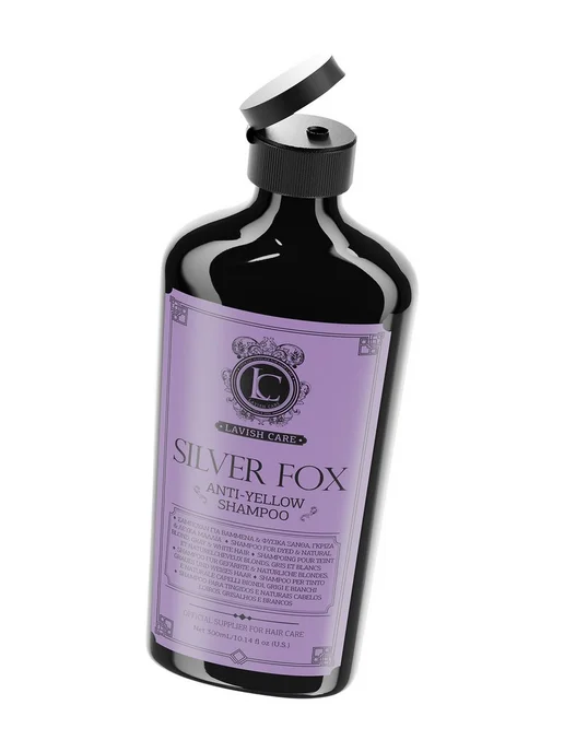 Lavish Care Шампунь для светлых и седых волос Silver Fox муж, 300 мл, 300 мл, фото 2