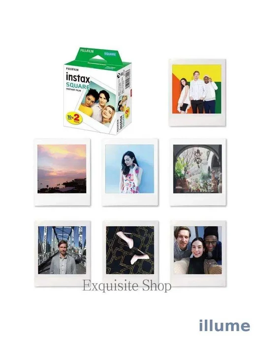 Фотокартридж Instax Square, 10 кадров, вариант, фото 3