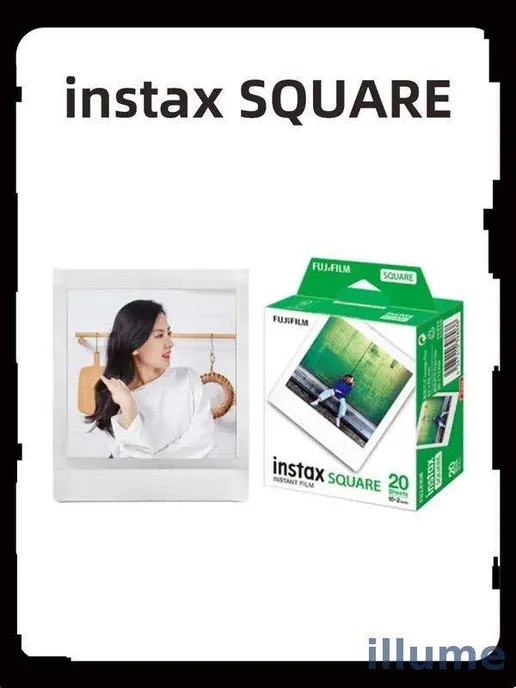 Фотокартридж Instax Square, 10 кадров, вариант, фото 6