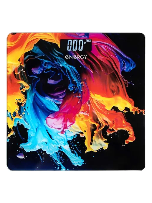 Energy Весы EN-422B USB, черно-оранжевые, черный, фото 2