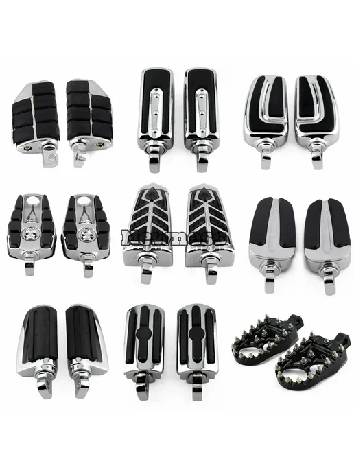 NEWNESS Подножки мото Harley Davidson Chrome, вариант, фото 2