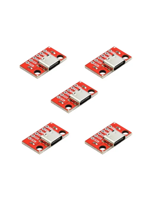 Нет бренда 10шт USB 3.1 Type-C Тестовая плата Arduino, Красный, 10 шт, фото 2