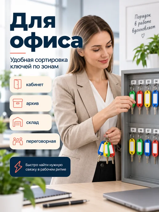 Бирки для ключей с надписью, 10 штук, вариант, фото 4