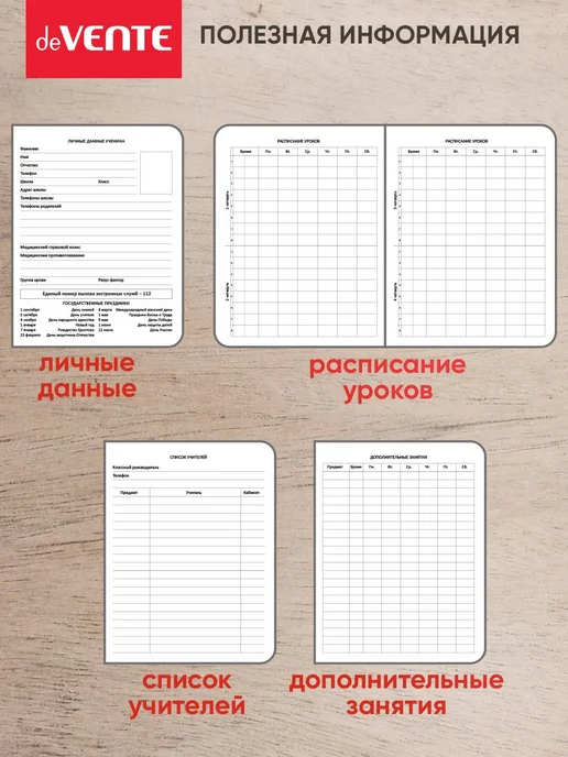 Дневник школьный для 1-11 класса, вариант, фото 7