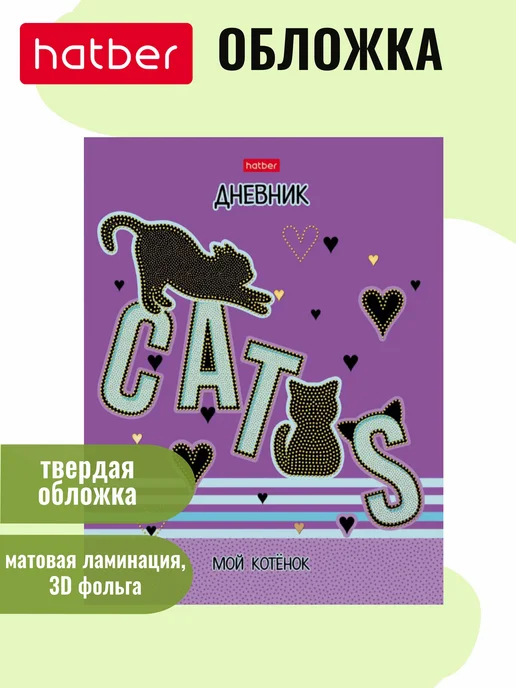 Дневник для 1-11 классов 40 листов твердый переплет, вариант, фото 2