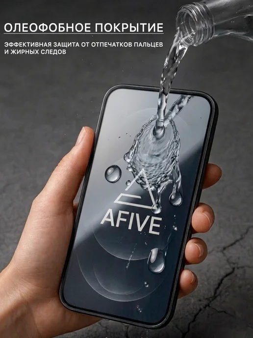 AFIVE Защитное стекло 6D на Xiaomi Poco M8s, вариант, фото 3