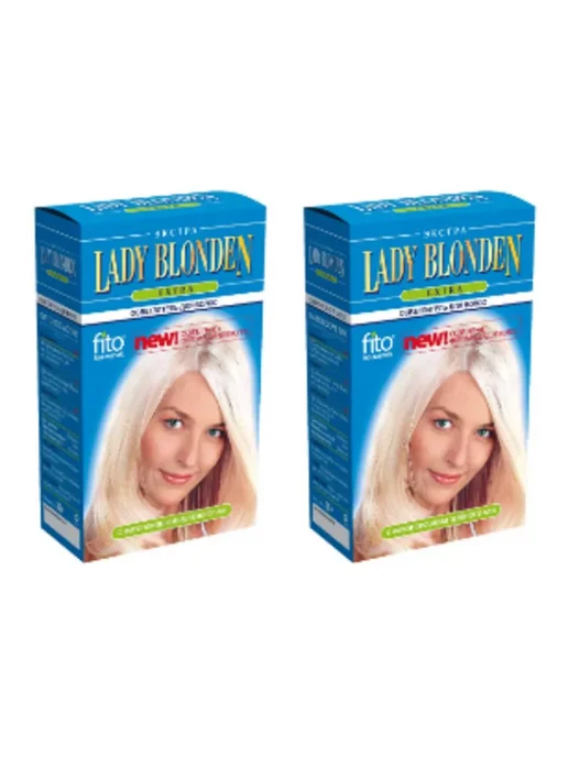 Fito косметик Осветлитель Lady Blonden Extra 35 г, 2 шт, 35 г