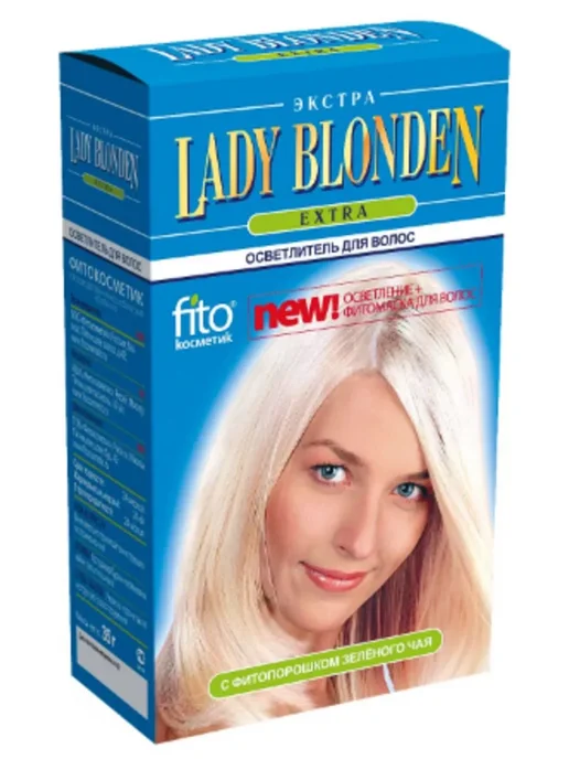 Fito косметик Осветлитель Lady Blonden Extra 35 г, 2 шт, 35 г, фото 2