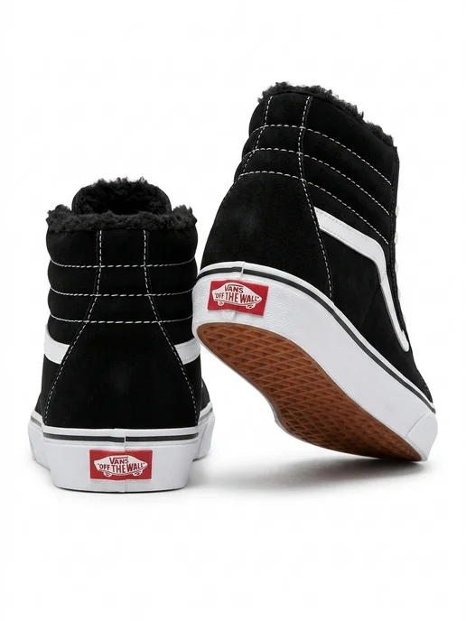 Vans Высокие кеды Ванс зимние, вариант, фото 4