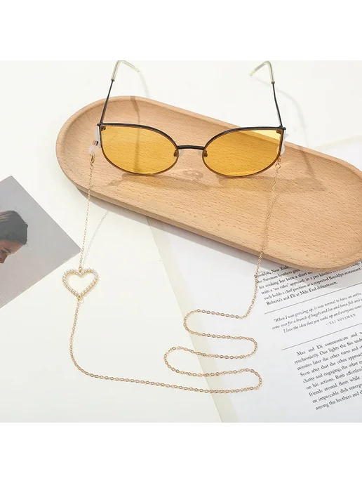 Нет бренда Цепочка для очков Glasses Chain 15, вариант, фото 3