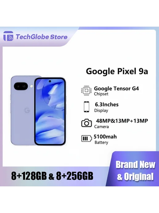 Смартфон Google 9A 8/128 ГБ, синий, фото 2