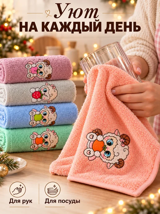 BELMARE Полотенца кухонные, подарки на новый год 2027, вариант, фото 3
