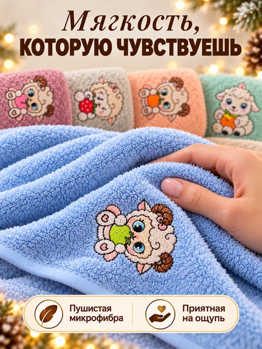 BELMARE Полотенца кухонные, подарки на новый год 2027, вариант, фото 4