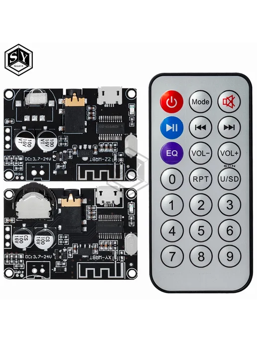 baishundianzi Аудиоприемник Bluetooth 5.0 XY-WRBT, 1pcs collocation, 1 шт, фото 3