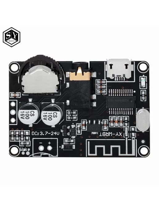 baishundianzi Аудиоприемник Bluetooth 5.0 XY-WRBT, 1pcs collocation, 1 шт, фото 7