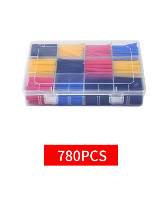 Нет бренда Набор термоусадочных трубок из резины 780pcs, 780 шт
