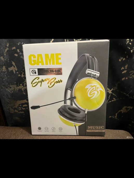 Игровые наушники XG-510C с микрофоном, вариант