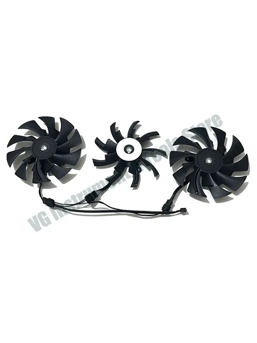 Нет бренда Вентилятор GIGABYTE Aorus RTX 2060 2070 2080 Ti, Middle, 3 FANS, фото 2