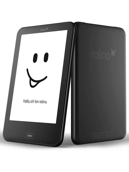 ink not ink Tolino Vision 4 eReader, черный + чехол, черный, фото 7