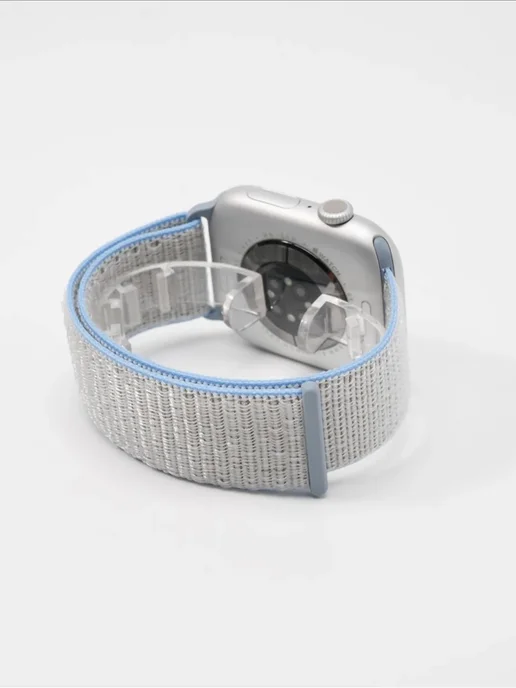 Lerxiuer Ремешок Sport Loop для Apple Watch, pink sand, 38 40 41 42mm, розовый, фото 3