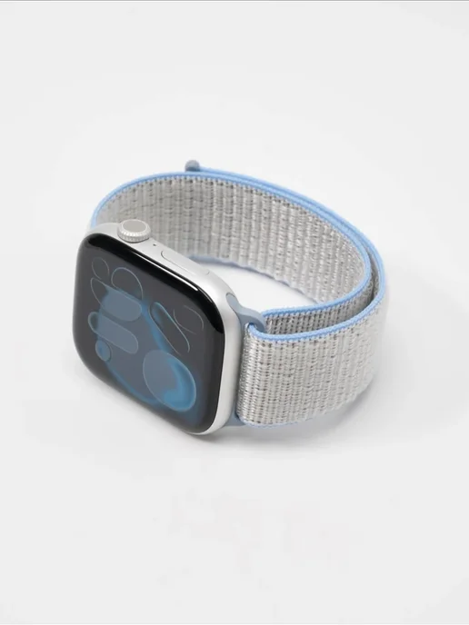 Lerxiuer Ремешок Sport Loop для Apple Watch, pink sand, 38 40 41 42mm, розовый, фото 5