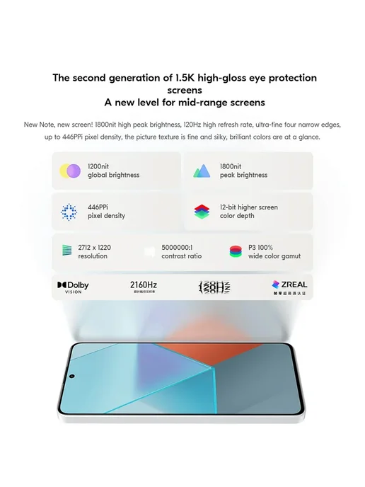 Смартфон Xiaomi Redmi Note 13 Pro 8/256 ГБ, черный, фото 4