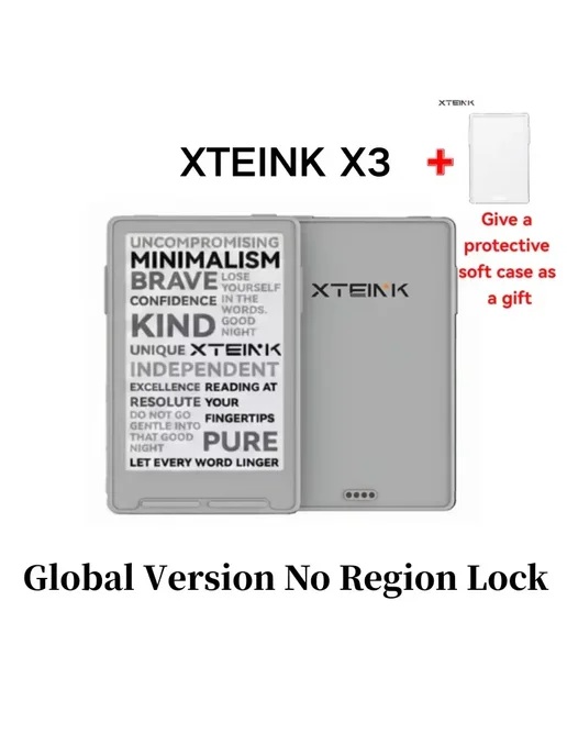 XTEINK Электронная книга X3 Global Version 16 ГБ X3 Black Gl, 16 ГБ, фото 3